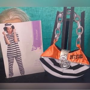 🎃 Halloween Costume Sexy Prisoner 🚔 Women Size Med 8-10